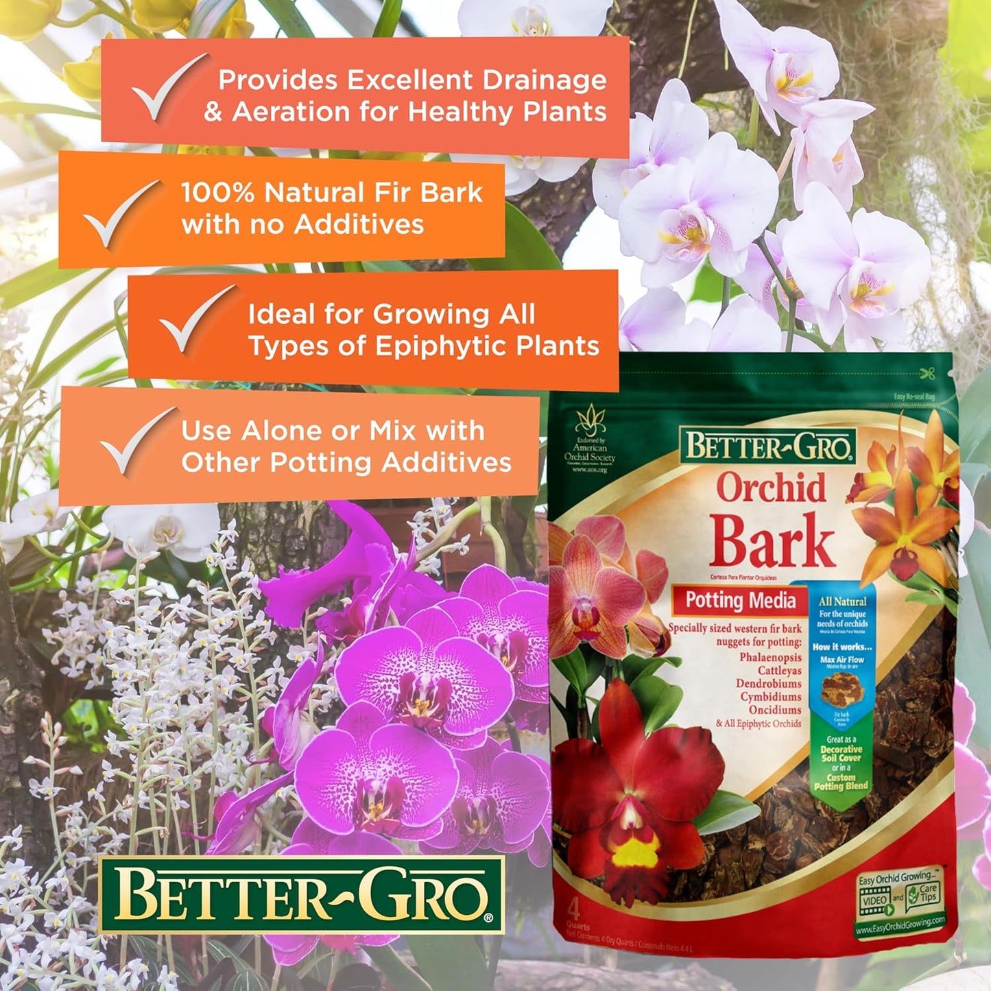 Orchid Bark - 4 Qt